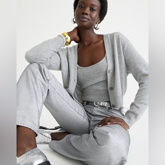 J. Crew Tan Cardigan Sweater Set - Picture 4 of 4